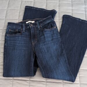 NWOT Levi's Dark Wash 726 High Rise Flare